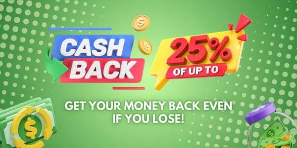Megapari Casino cashback promotion banner